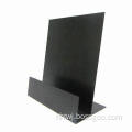 Brochure Holder with Black Oil Paint